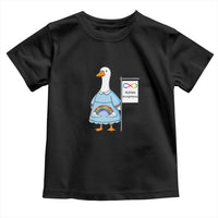 Autism Acceptance Toddler T Shirt Neurodivergent Awareness Silly Goose Support