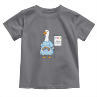 Autism Acceptance Toddler T Shirt Neurodivergent Awareness Silly Goose Support