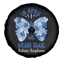 Autism Acceptance Spare Tire Cover In April We Wear Blue Special Education Teacher