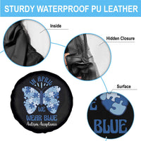 Autism Acceptance Spare Tire Cover In April We Wear Blue Special Education Teacher