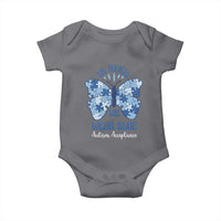 Autism Acceptance Baby Onesie In April We Wear Blue Special Education Teacher