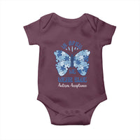 Autism Acceptance Baby Onesie In April We Wear Blue Special Education Teacher