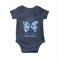 Autism Acceptance Baby Onesie In April We Wear Blue Special Education Teacher