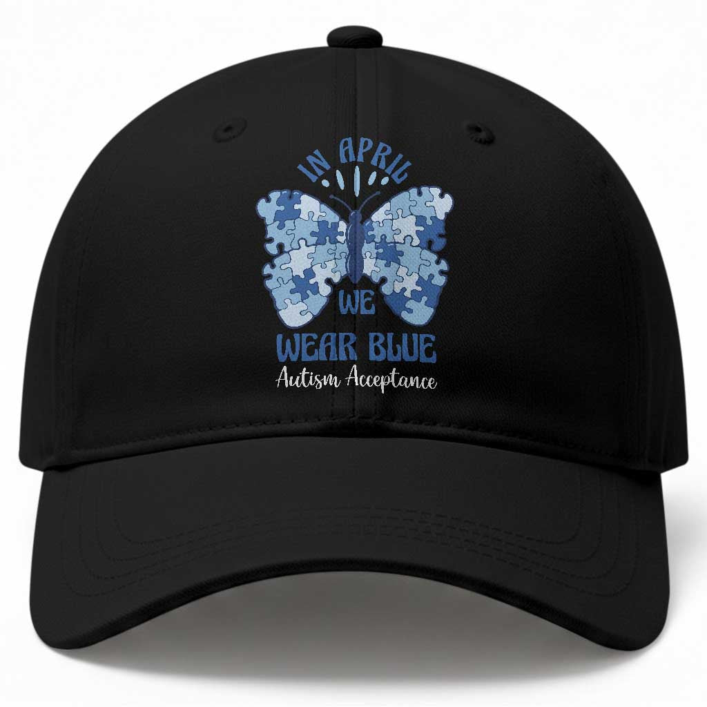 Autism Acceptance Baseball Cap In April We Wear Blue Special Education Teacher