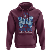 Autism Acceptance Hoodie In April We Wear Blue Special Education Teacher