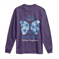Autism Acceptance Long Sleeve Shirt In April We Wear Blue Special Education Teacher