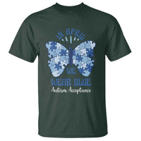 Autism Acceptance T Shirt In April We Wear Blue Special Education Teacher
