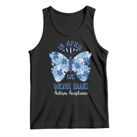 Autism Acceptance Tank Top In April We Wear Blue Special Education Teacher