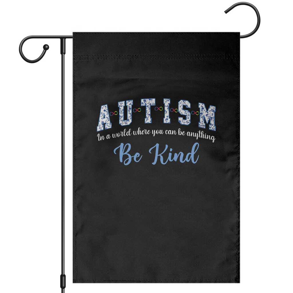 Autism Awareness Garden Flag Neurodivergent Pride Infinity Symbol Support