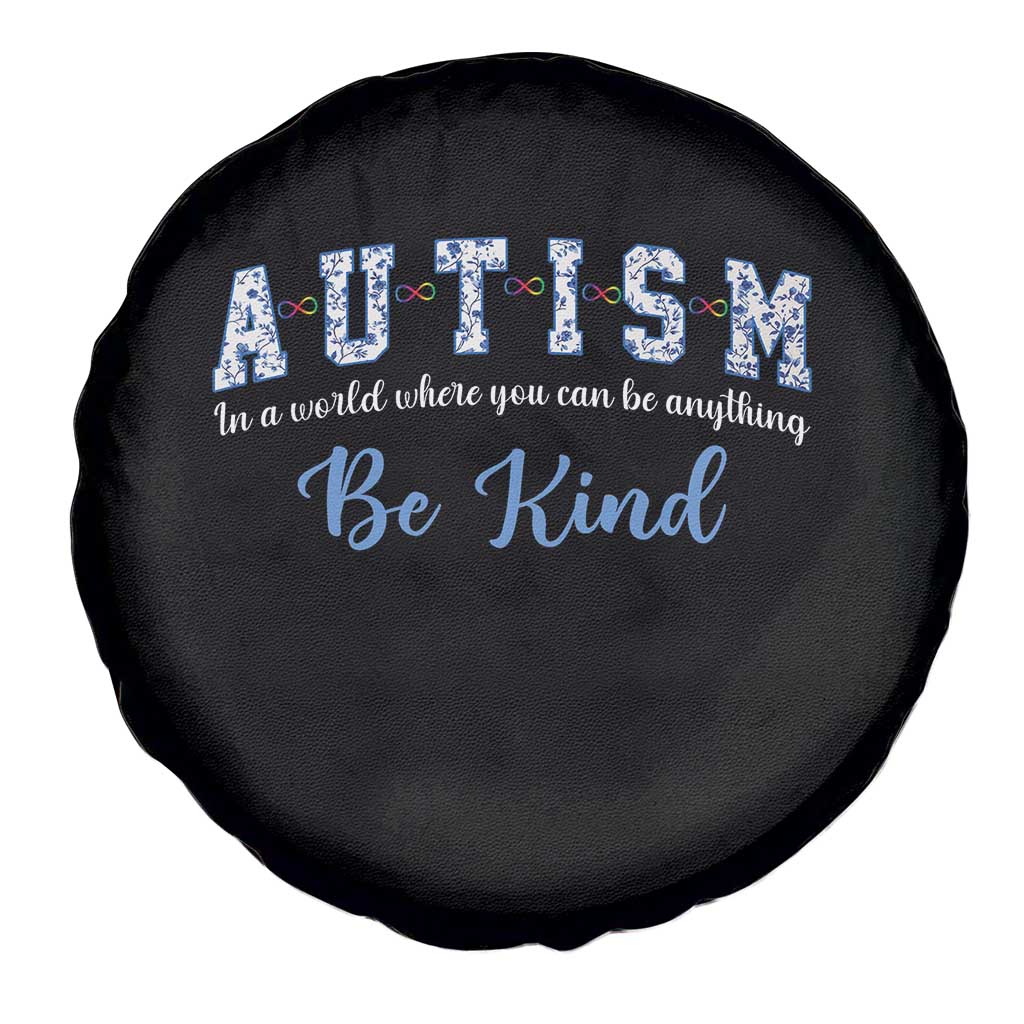 Autism Awareness Spare Tire Cover Neurodivergent Pride Infinity Symbol Support