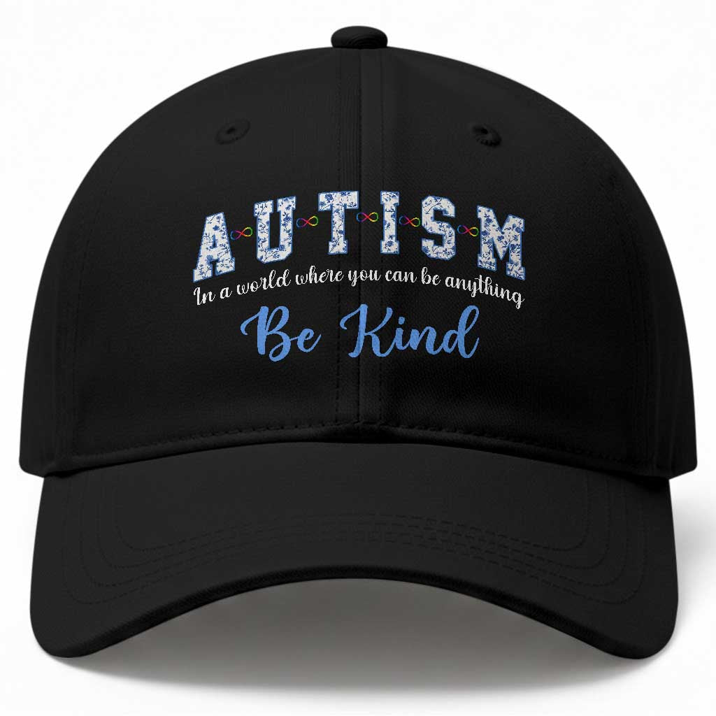 Autism Awareness Baseball Cap Neurodivergent Pride Infinity Symbol Support