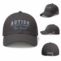 Autism Awareness Baseball Cap Neurodivergent Pride Infinity Symbol Support