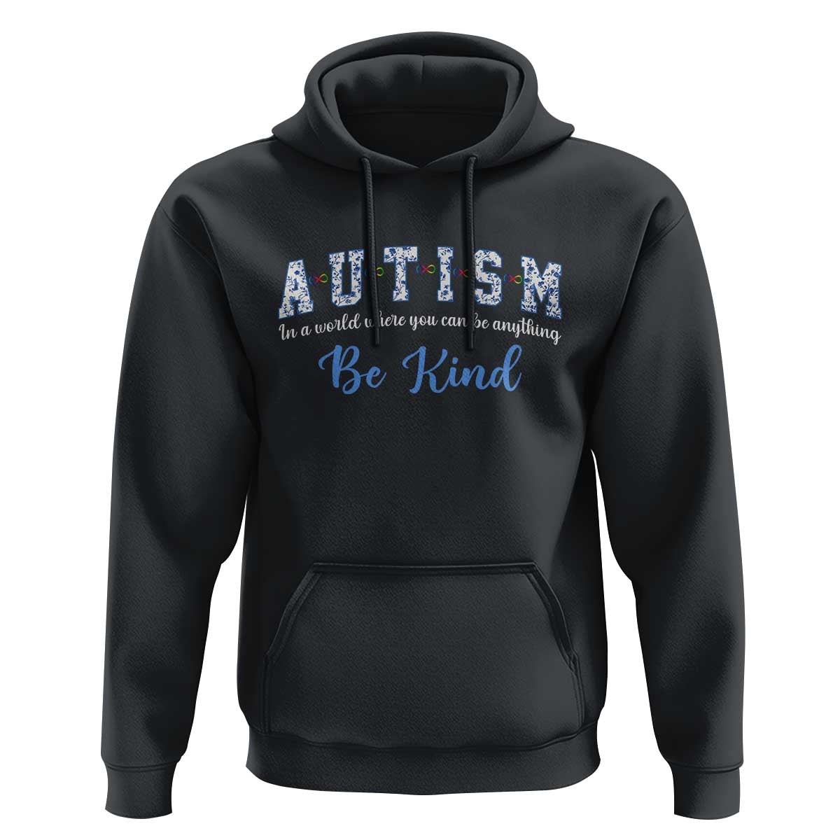 Autism Awareness Hoodie Neurodivergent Pride Infinity Symbol Support
