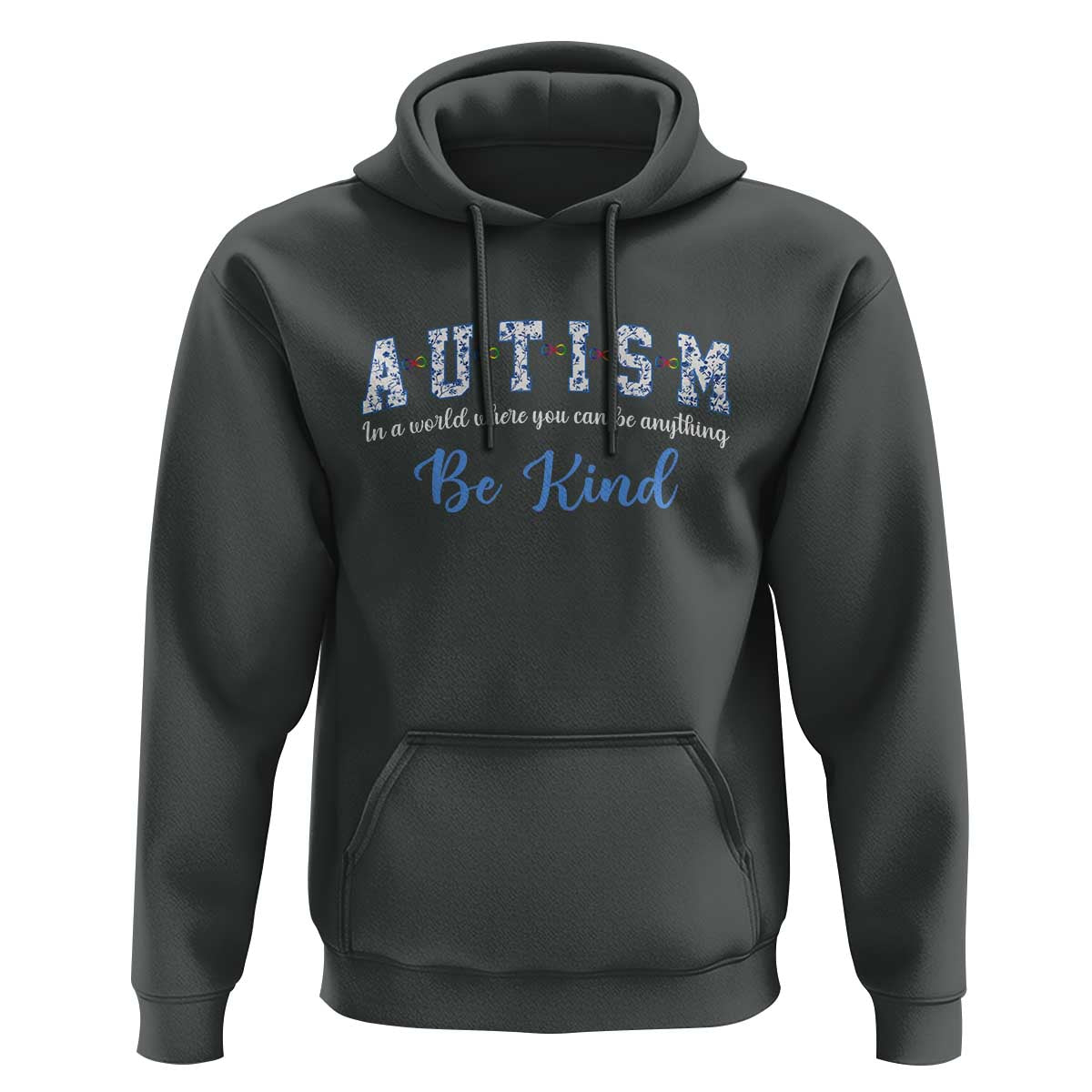 Autism Awareness Hoodie Neurodivergent Pride Infinity Symbol Support