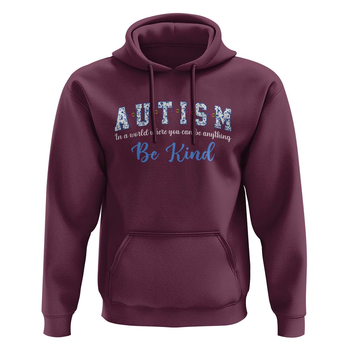 Autism Awareness Hoodie Neurodivergent Pride Infinity Symbol Support