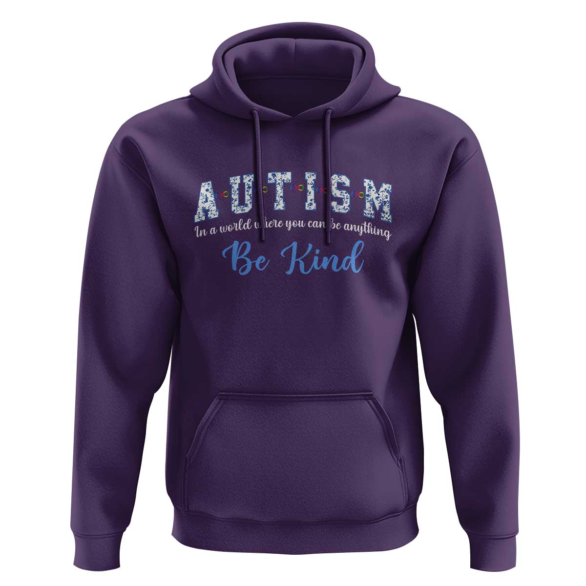 Autism Awareness Hoodie Neurodivergent Pride Infinity Symbol Support