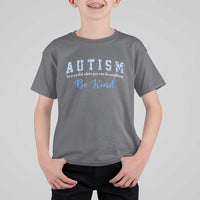 Autism Awareness T Shirt For Kid Neurodivergent Pride Infinity Symbol Support