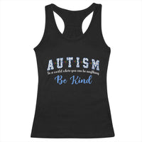 Autism Awareness Racerback Tank Top Neurodivergent Pride Infinity Symbol Support