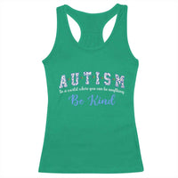Autism Awareness Racerback Tank Top Neurodivergent Pride Infinity Symbol Support