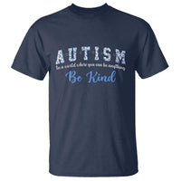 Autism Awareness T Shirt Neurodivergent Pride Infinity Symbol Support