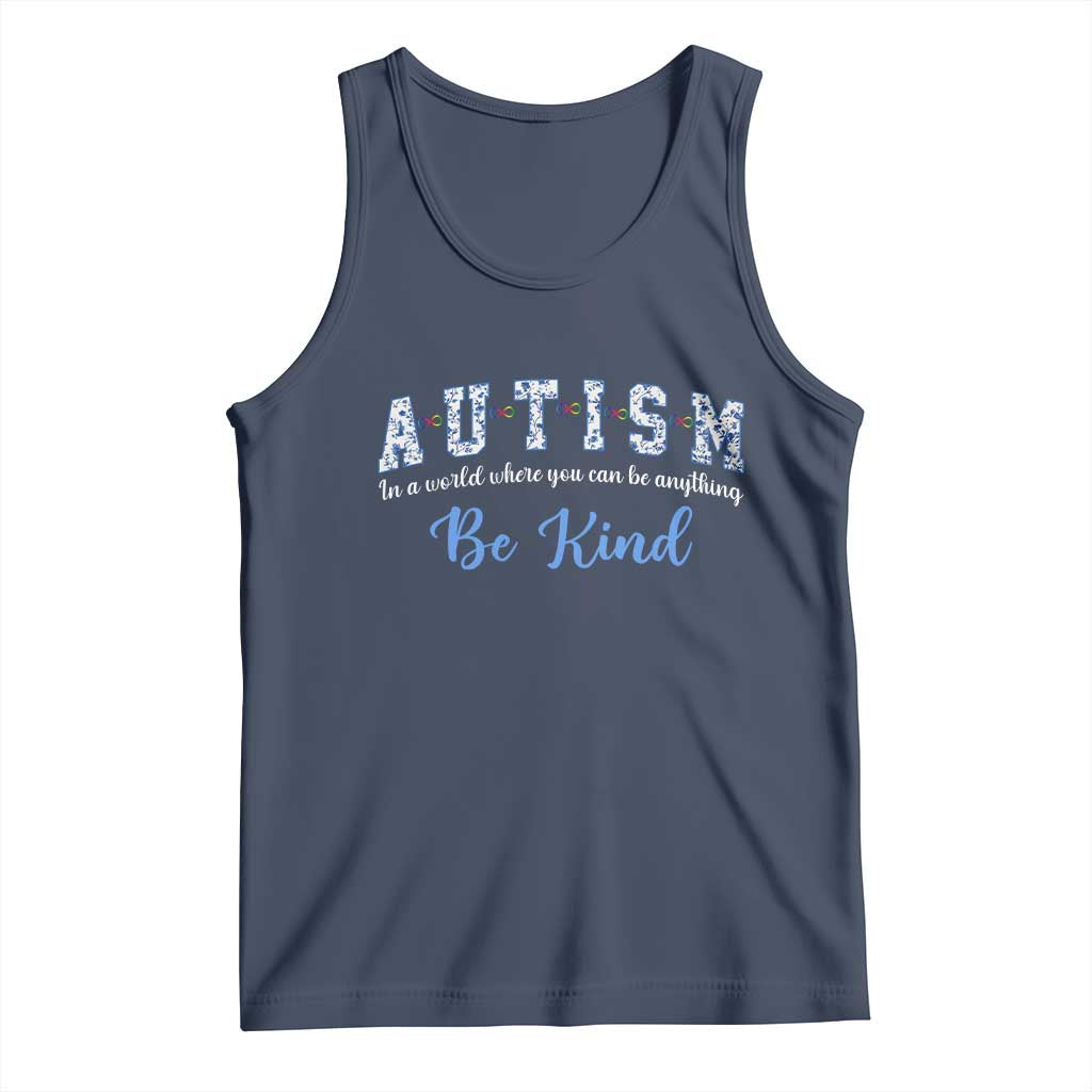 Autism Awareness Tank Top Neurodivergent Pride Infinity Symbol Support