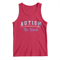 Autism Awareness Tank Top Neurodivergent Pride Infinity Symbol Support