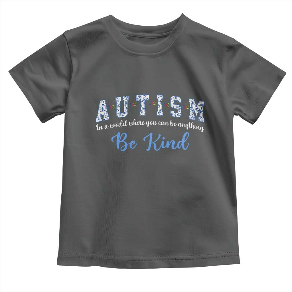 Autism Awareness Toddler T Shirt Neurodivergent Pride Infinity Symbol Support