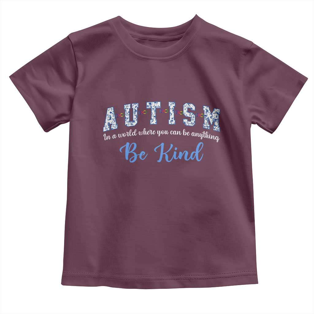Autism Awareness Toddler T Shirt Neurodivergent Pride Infinity Symbol Support