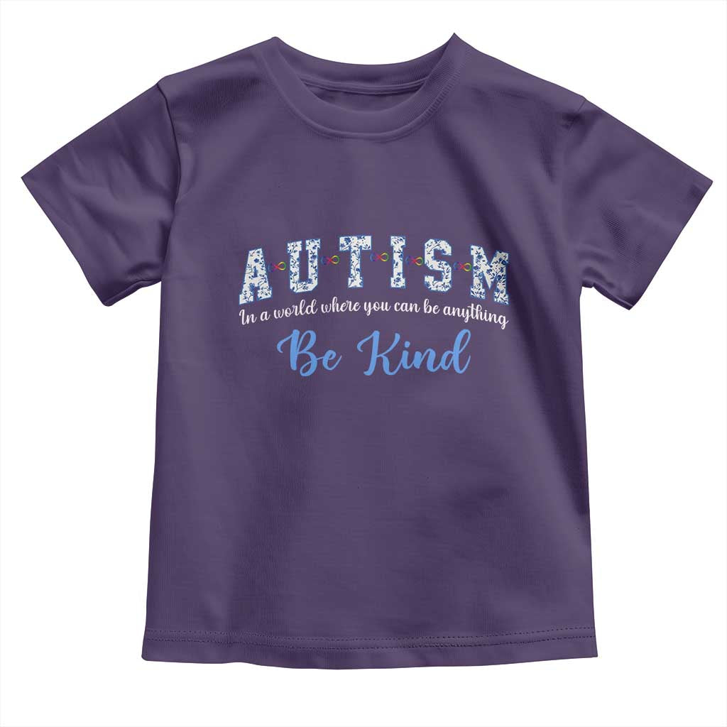 Autism Awareness Toddler T Shirt Neurodivergent Pride Infinity Symbol Support