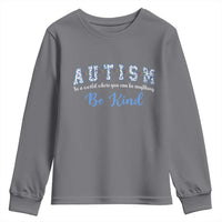 Autism Awareness Youth Sweatshirt Neurodivergent Pride Infinity Symbol Support