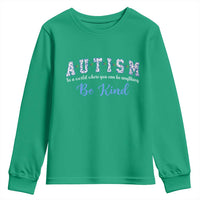 Autism Awareness Youth Sweatshirt Neurodivergent Pride Infinity Symbol Support