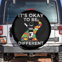 Autism Acceptance Spare Tire Cover It's Okay To Be Different
