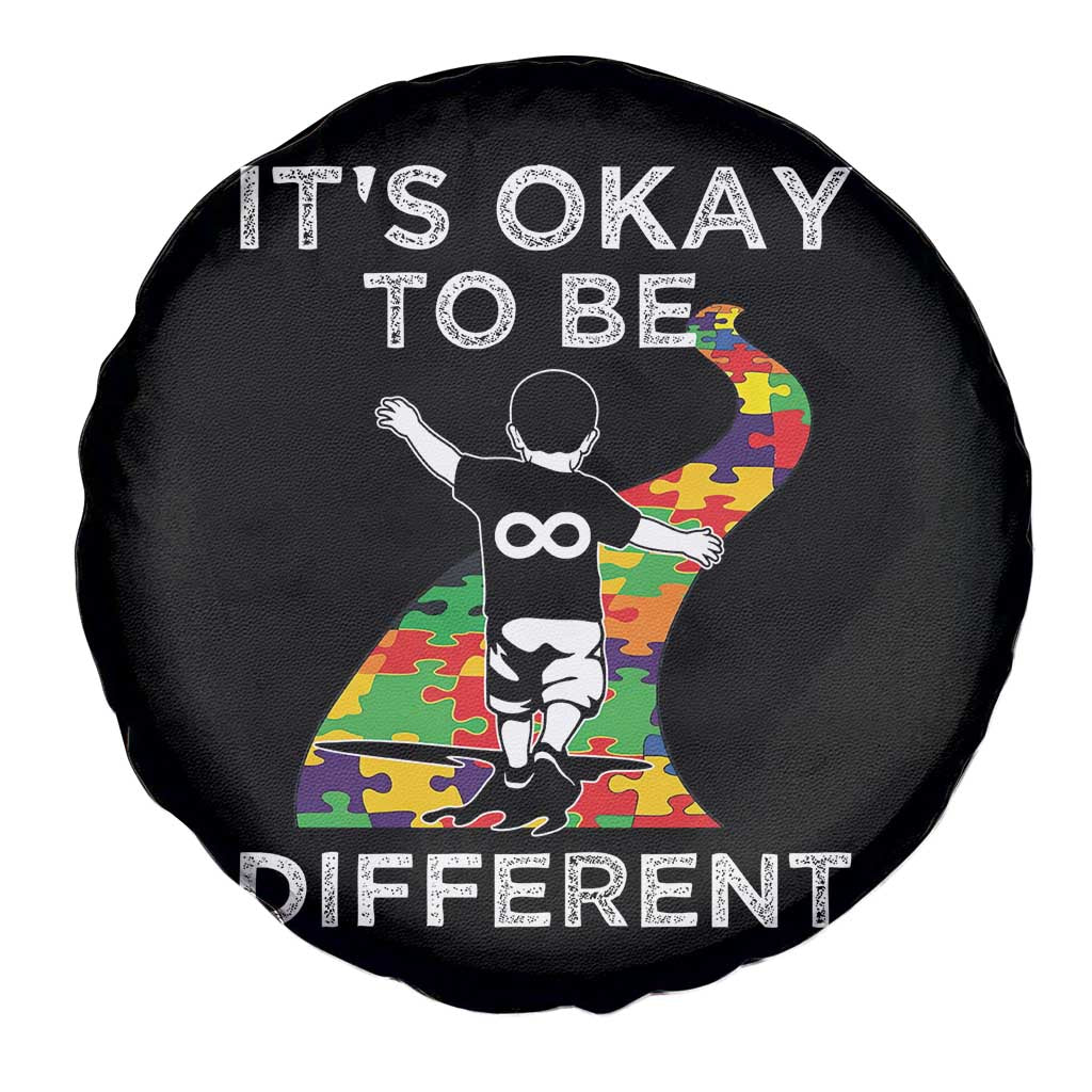 Autism Acceptance Spare Tire Cover It's Okay To Be Different