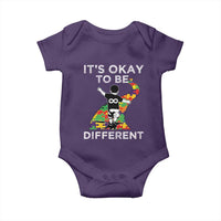 Autism Acceptance Baby Onesie It's Okay To Be Different