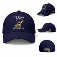 Autism Acceptance Baseball Cap It's Okay To Be Different
