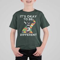 Autism Acceptance T Shirt For Kid It's Okay To Be Different
