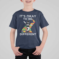 Autism Acceptance T Shirt For Kid It's Okay To Be Different