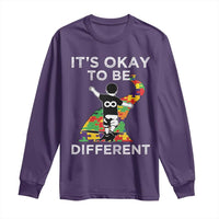 Autism Acceptance Long Sleeve Shirt It's Okay To Be Different