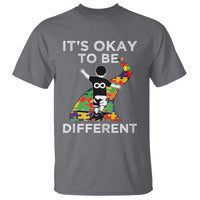 Autism Acceptance T Shirt It's Okay To Be Different