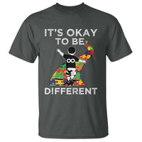 Autism Acceptance T Shirt It's Okay To Be Different