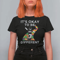 Autism Acceptance T Shirt For Women It's Okay To Be Different
