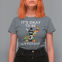 Autism Acceptance T Shirt For Women It's Okay To Be Different