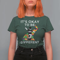 Autism Acceptance T Shirt For Women It's Okay To Be Different