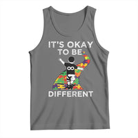 Autism Acceptance Tank Top It's Okay To Be Different