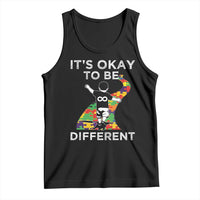 Autism Acceptance Tank Top It's Okay To Be Different
