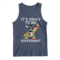 Autism Acceptance Tank Top It's Okay To Be Different