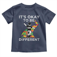 Autism Acceptance Toddler T Shirt It's Okay To Be Different