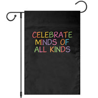 Autism Acceptance Garden Flag Celebrate Minds of All Kinds