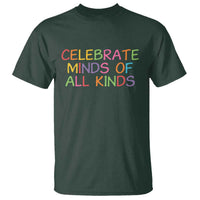 Autism Acceptance T Shirt Celebrate Minds of All Kinds