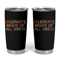 Autism Acceptance Tumbler Cup Celebrate Minds of All Kinds